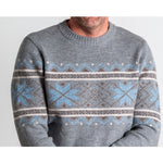 grey fairisle sweater