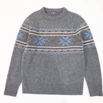 Grey Aspen Fairisle Sweater