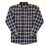 Men's Navy Flannel Shirt