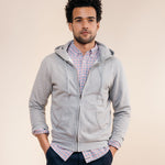 Grey Hooded Sweatshirt