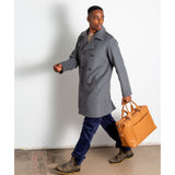 Mens wool peacoat
