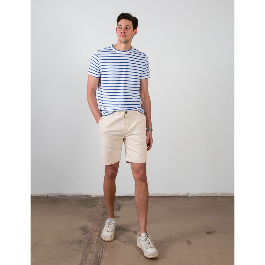 Mens Pima Striped Tee