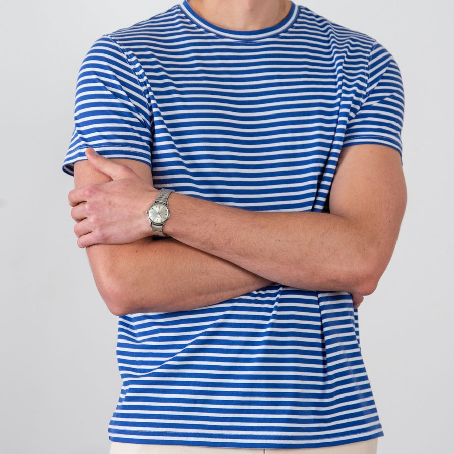 Striped Pima Cotton Tee