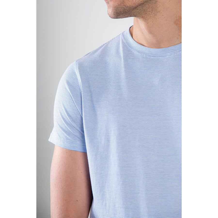 Striped Pima Tee Mens