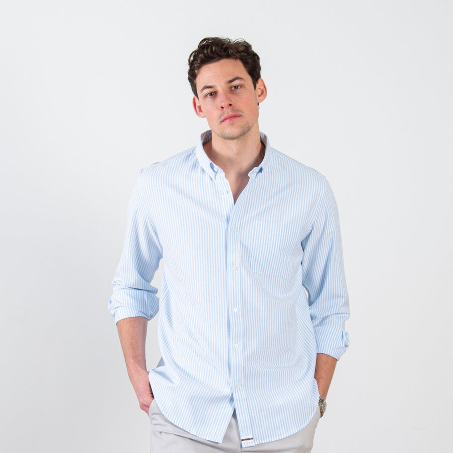 Blue Hillcrest Mens Shirt