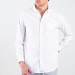 White Long Sleeve Oxford