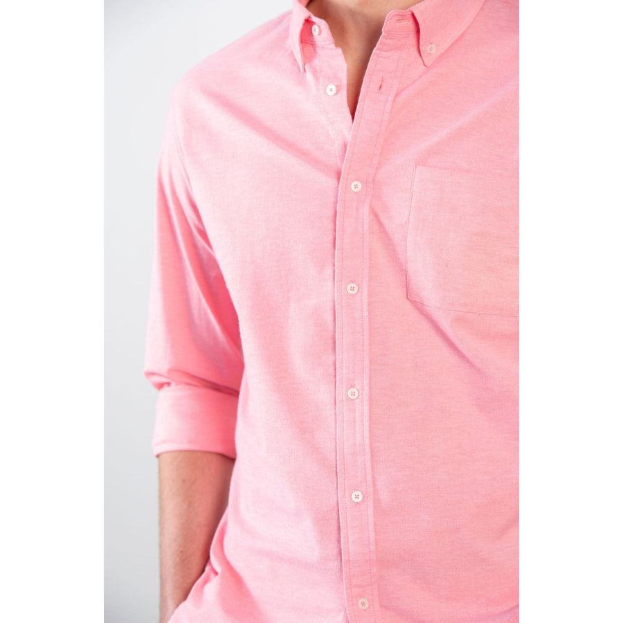 Mens Pink button down