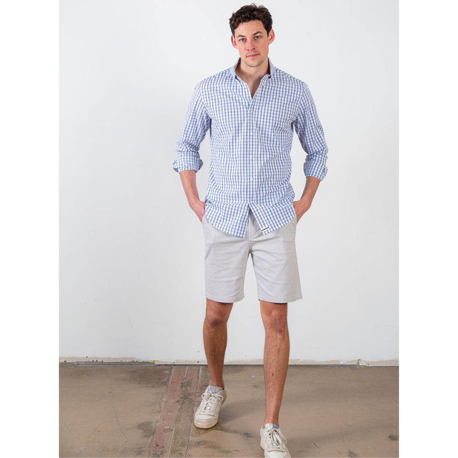 Blue Mens Button Down