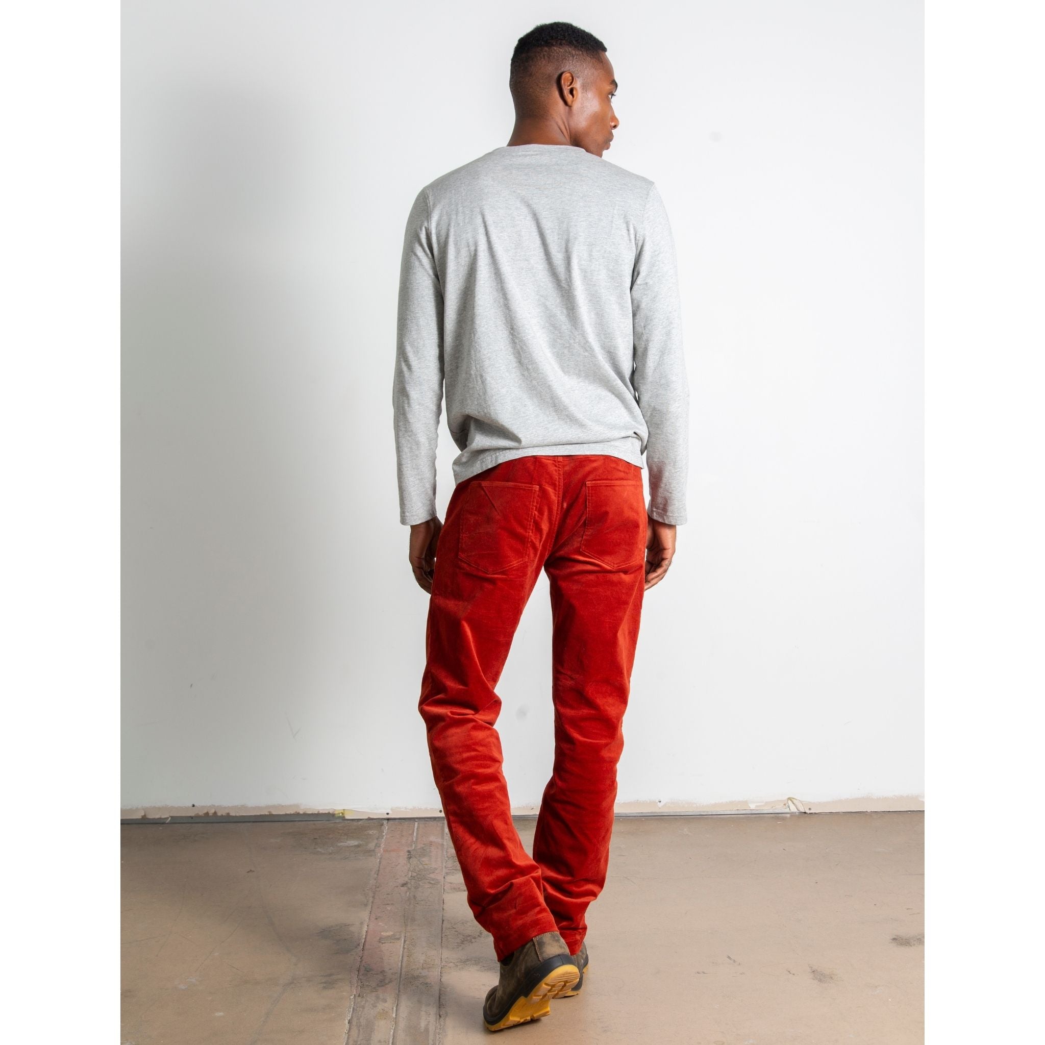 Rust Corduroy Pant