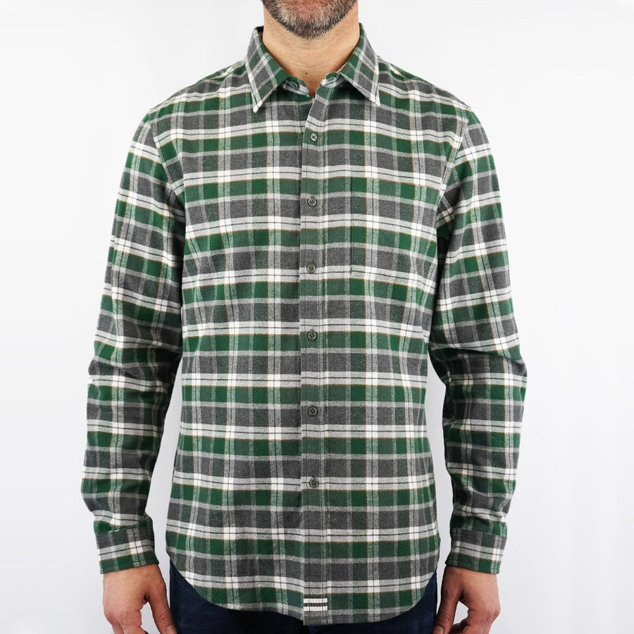 Evergreen Long Sleeve Flannel Shirt 