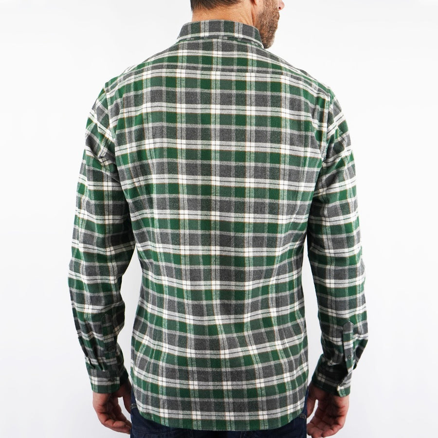 Evergreen Long Sleeve Flannel Shirt 