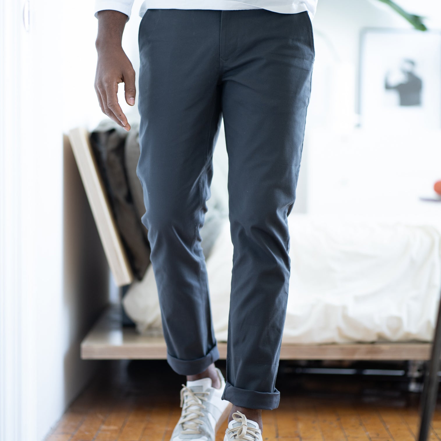 Grey Chino Pants