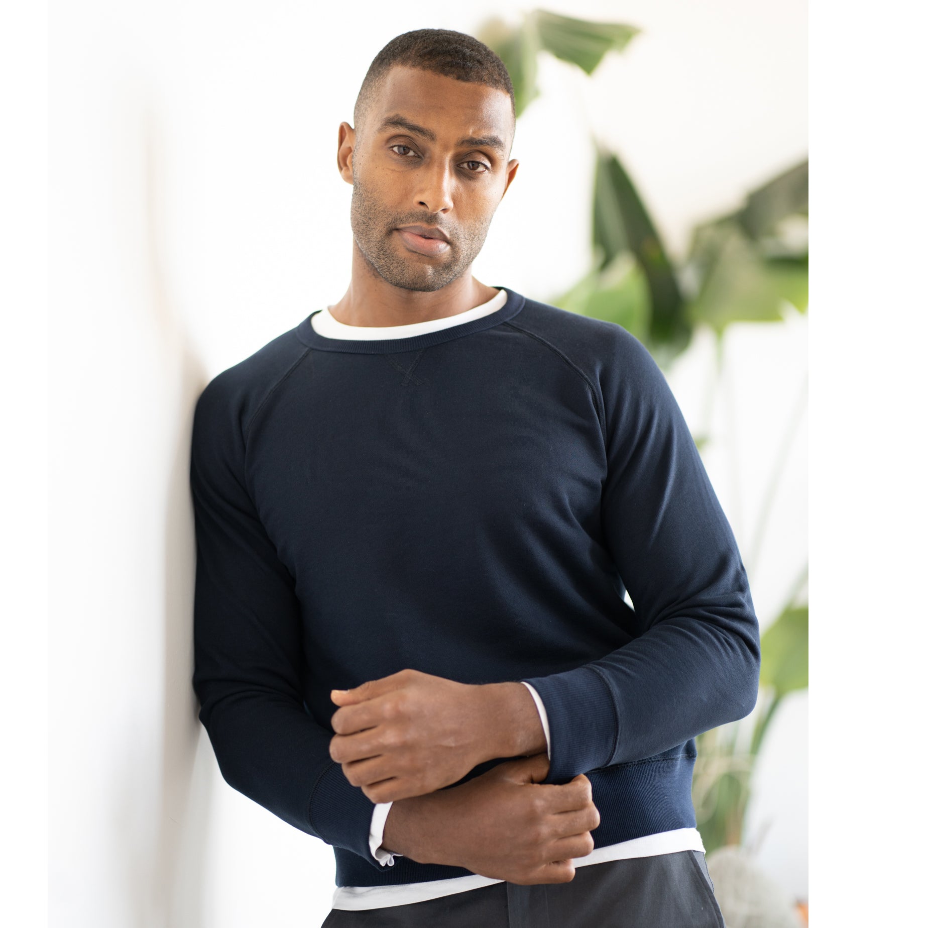Soho Crewneck Navy Sweatshirt