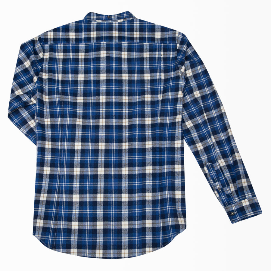 Expedition Long Sleeve Blue Flannel Shirt 