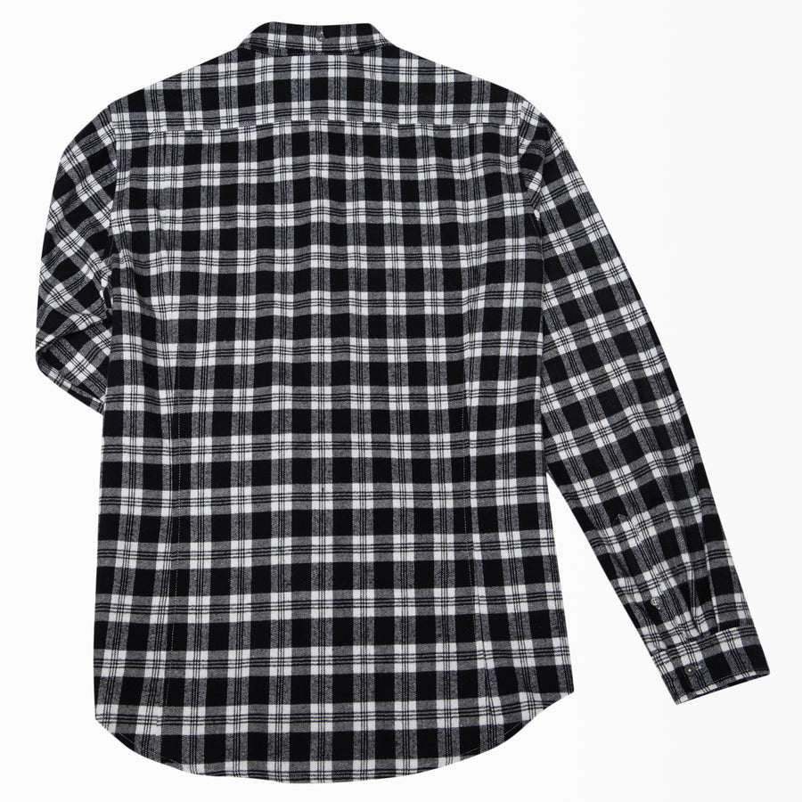 Expedition Long Sleeve Black Flannel Shirt 