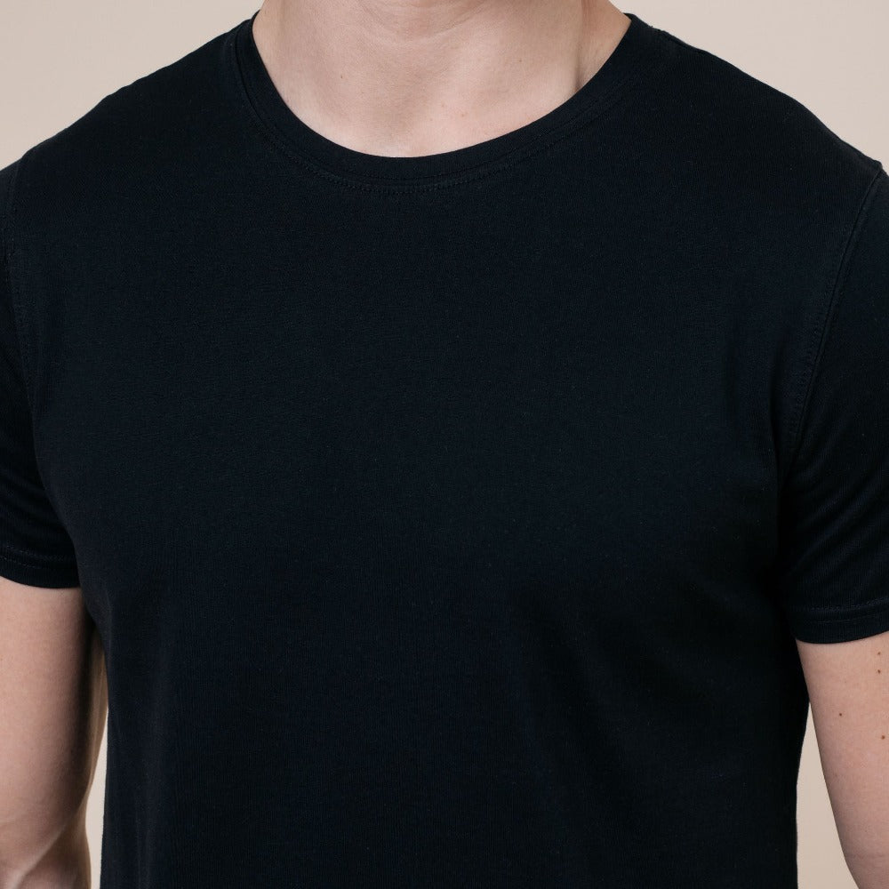 Short Sleeve Black Tee