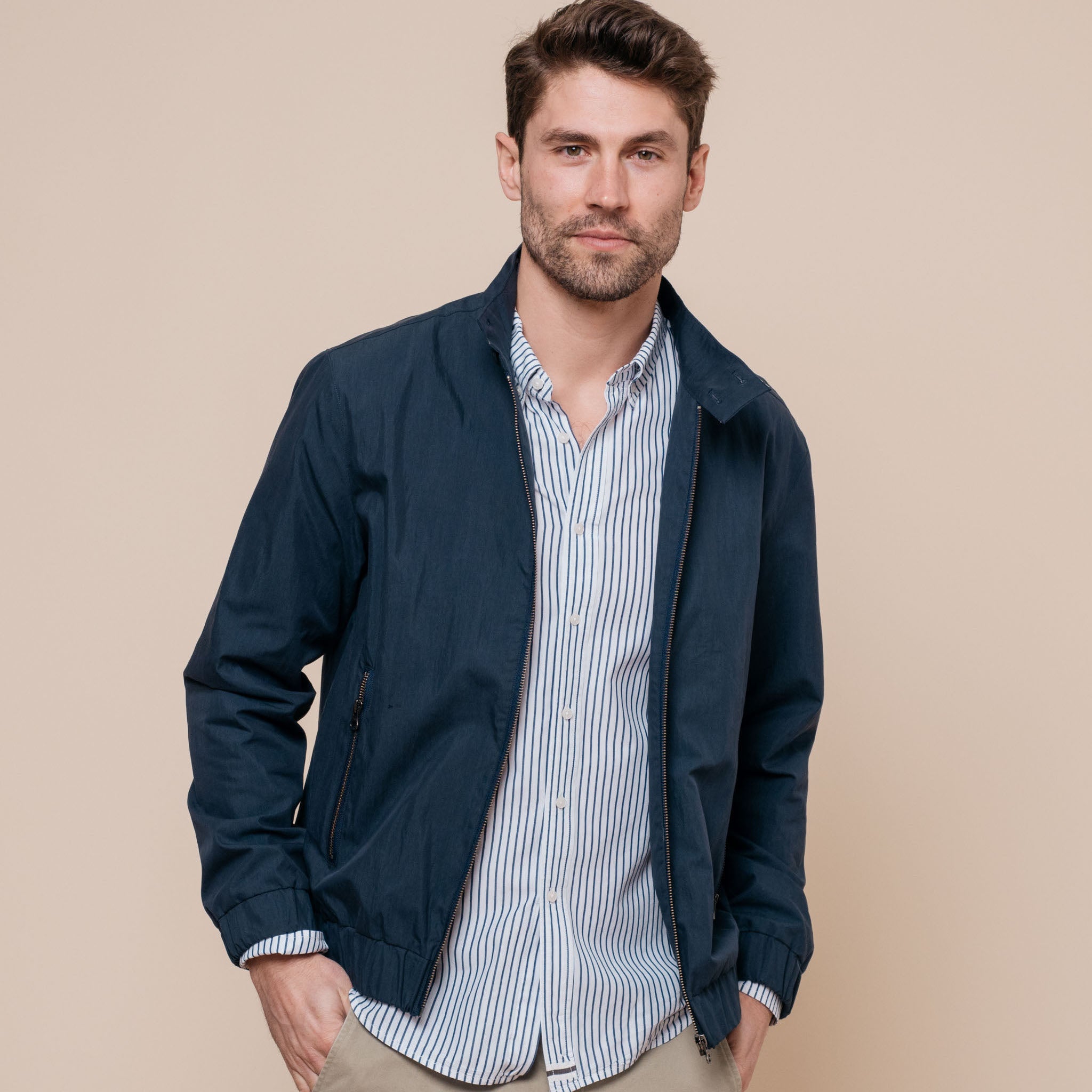 Bowery Bomber Jacket for Men - Highland Duds