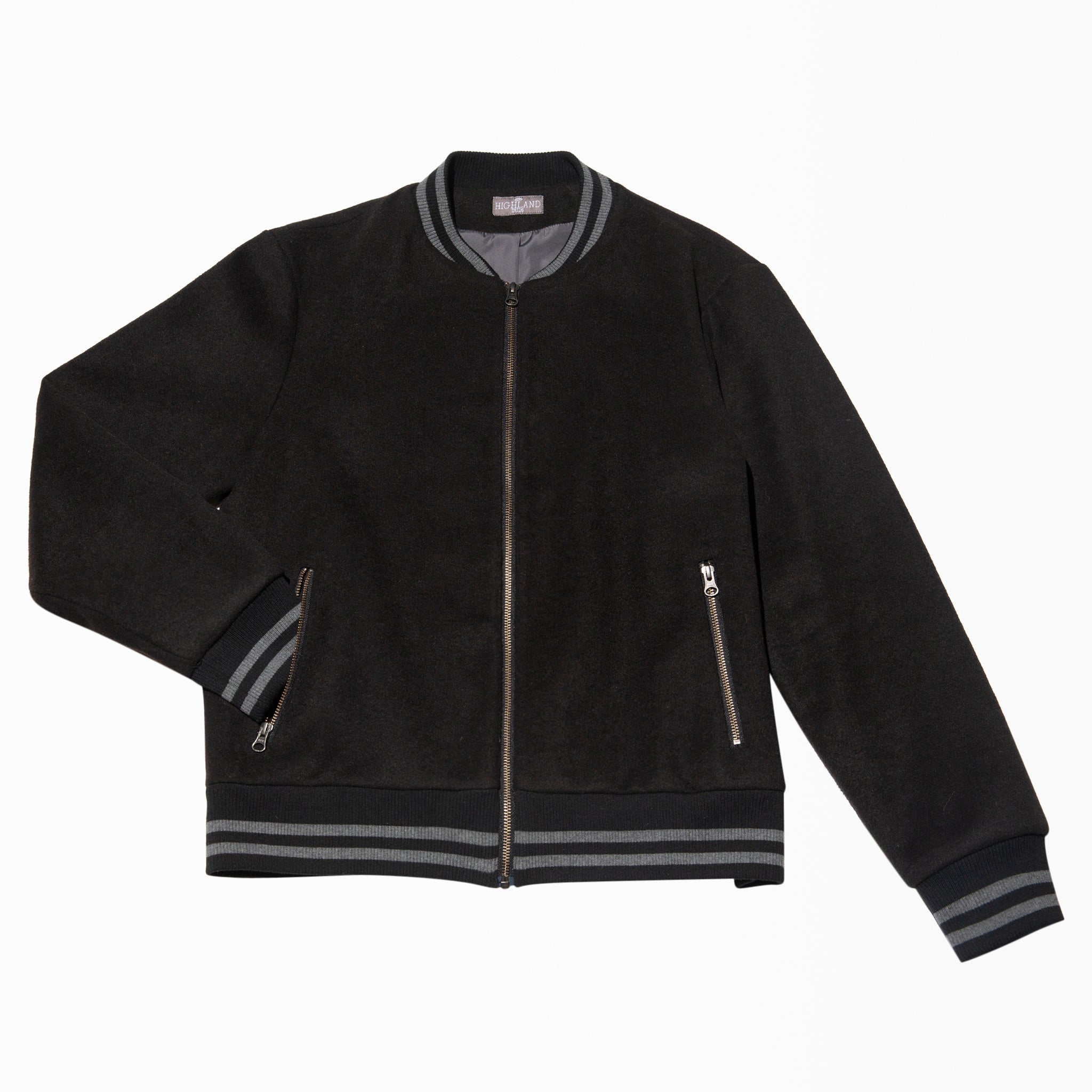 Varsity Wool Bomber Jacket